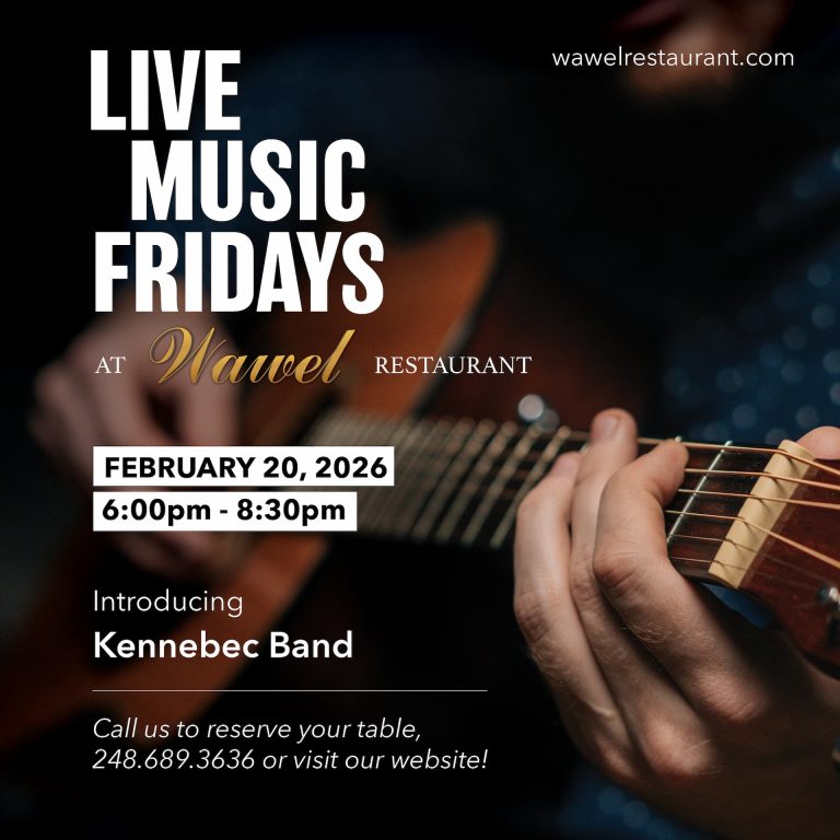 Live Music Fridays at Wawel – Kennebec Band with John Teklinski