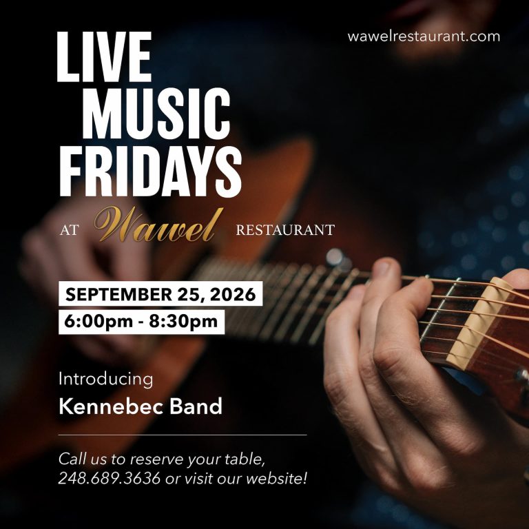 Live Music Fridays at Wawel – Kennebec Band