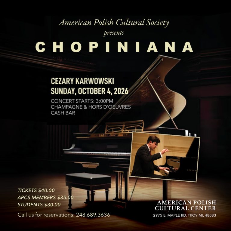 October 4, 2026 – Chopiniana